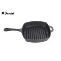 Pré-assaisonné Carré Carré Grill Pan, 10.25 pouces